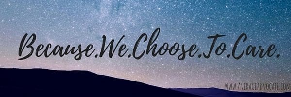 Image of stars saying that we care